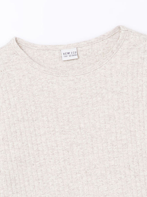 Bisiklet Yaka K?z ?ocuk Ti??rt - Waikiki фото 2