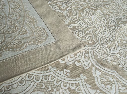 ОБР 1761 Скатерть 170*360 "Сказка" цв. бежевый