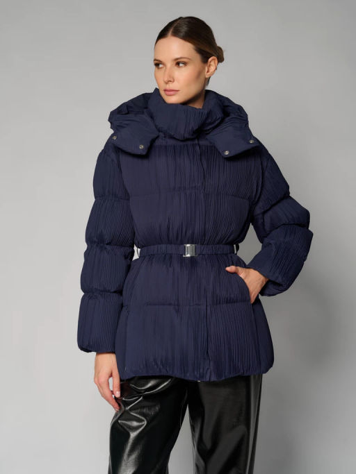 Куртка женская 12411-22048 dark blue - Eleganzza фото 3