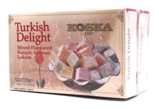 Рахат-лукум ассорти вкусов, 125г - Koska фото 2