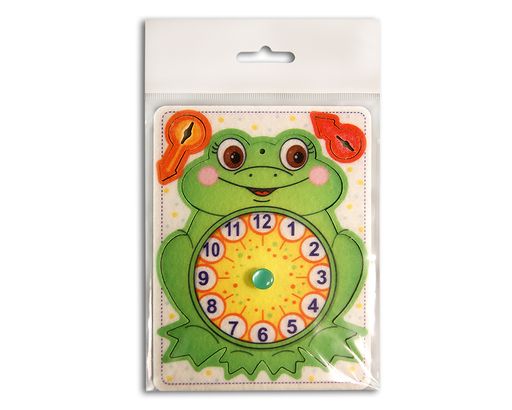 Счетный материал мини-игра Часы Лягушонок - Smiledecor фото 2