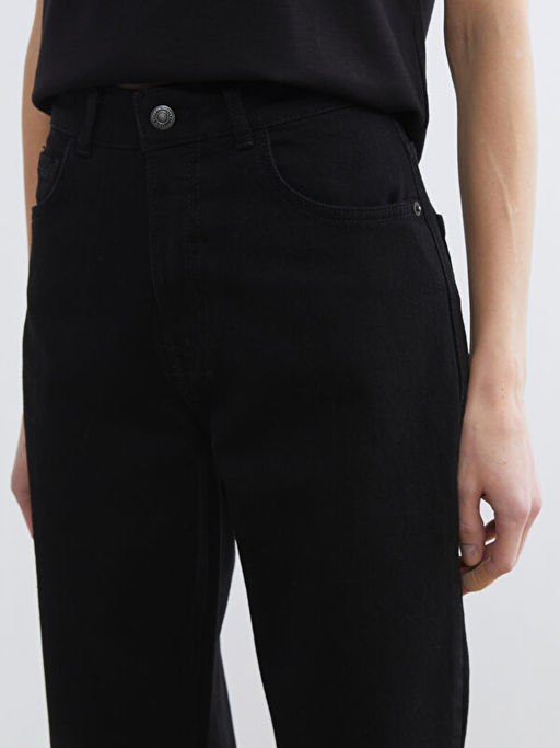 Straight Fit Kad?n Jean Pantolon