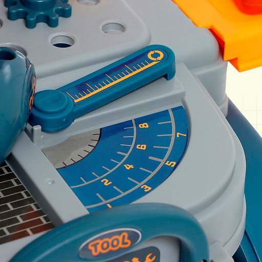 Игровой модуль детский 3 в 1 «Рюкзачок», верстак с инструментами, 23 элемента