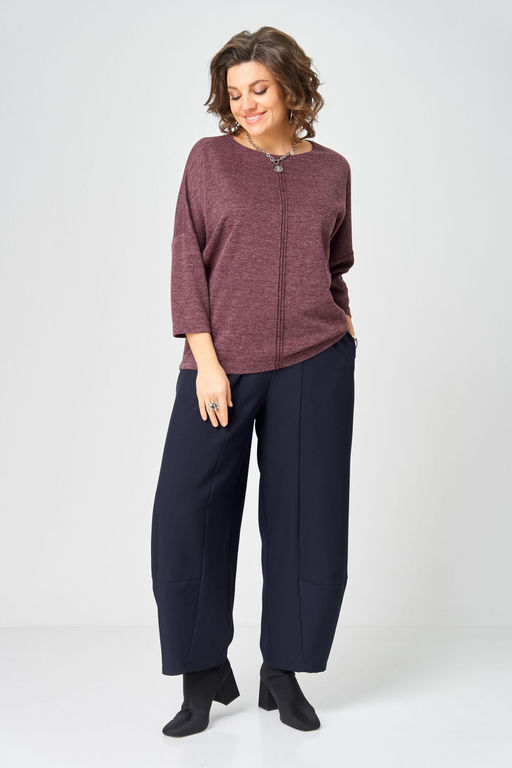 Джемпер Bliss 9500 бордовый