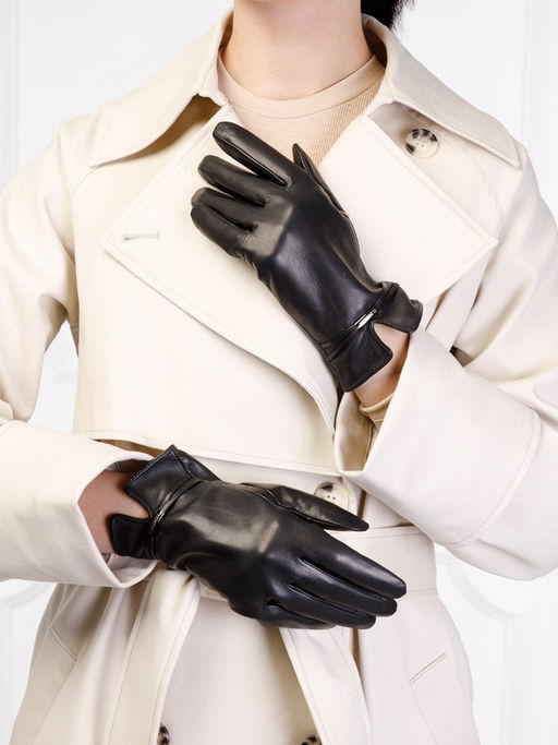 Перчатки женские 100% ш IS851 black - Eleganzza фото 11