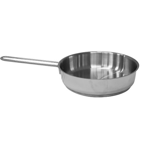 Сковорода нерж.ст., 22см, Марта, без крышки, КАТЮША, арт.130-220-0