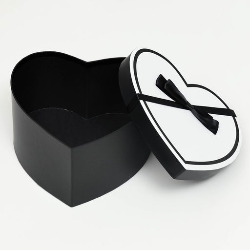 Набор подарочных коробок сердце 3 в 1, L:27?27?12cm M:23.5?23?11cm S:19?19?10cm - UPAK LAND фото 4