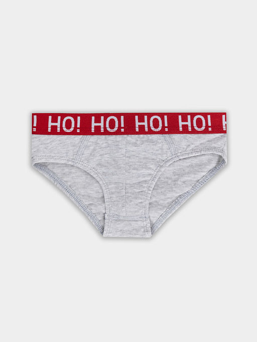 Цена за 2 штуки! Трусы плавки для мальчиков с новогодним принтом