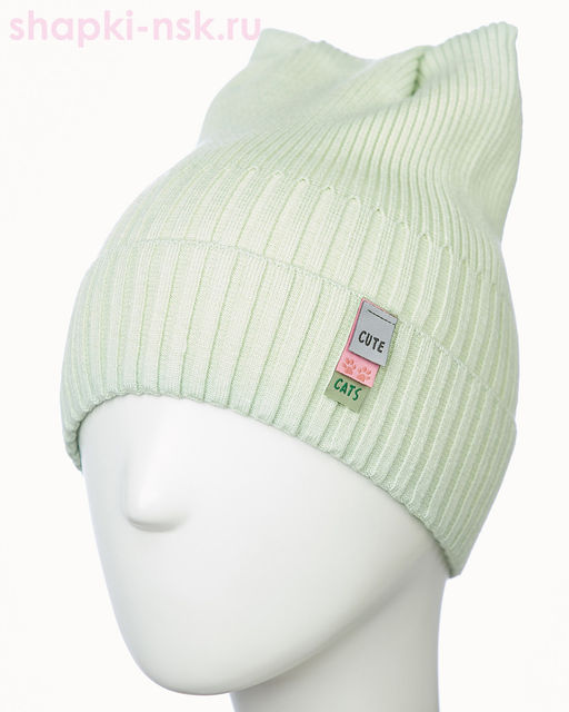 1201V1 Кошка вискоза Колпак для девочки (50-52)