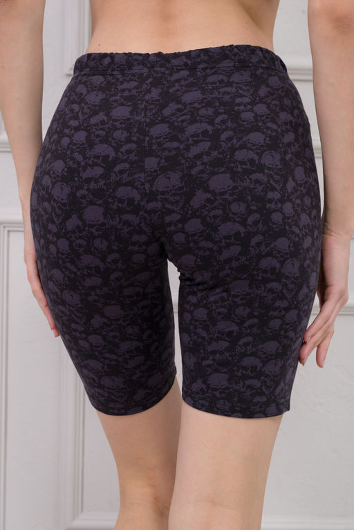 Велосипедки женские из футера 2-х нит. черные - Амадэль фото 3