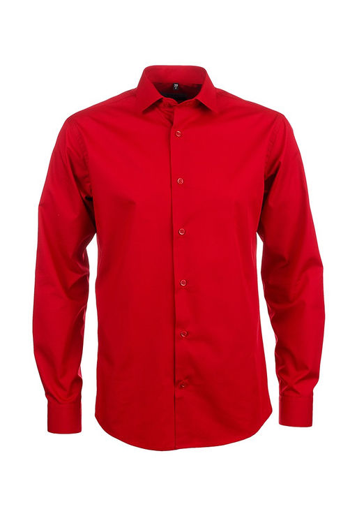 Сорочка мужская длинный рукав GREG 630/139/RED/Z  фото 6