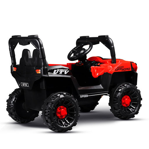 Электромобиль детский "Внедорожник" (цвет красный)