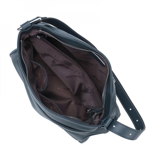 Женская сумка, кожа, MIRONPAN 6012 Темно-синий  фото 4