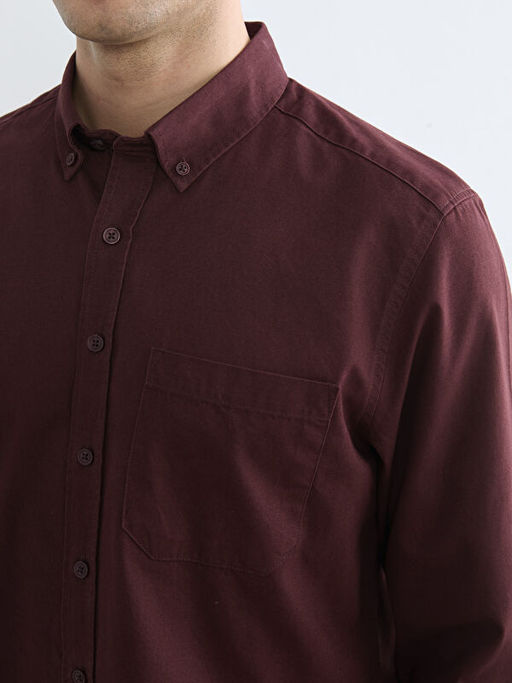 Regular Fit Gabardin Erkek G?mlek