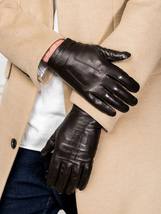 Перчатки муж п/ш LB-6008 d.brown - Labbra фото 2