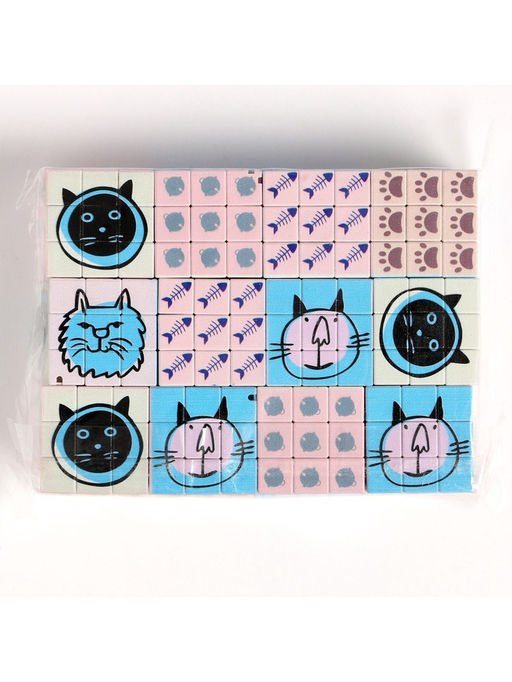 Цена за 12 шт. Кубик Рубика «Звери», игрушка механическая, 3.5 × 3.5 см, МИКС