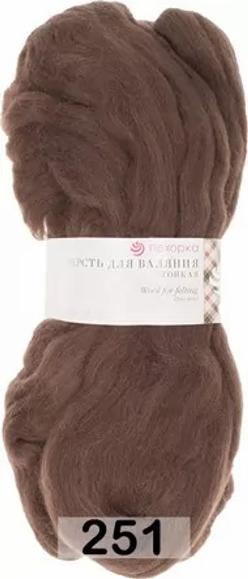 ШЕРСТЬ ДЛЯ ВАЛЯНИЯ ТОНКАЯ - Пехорка фото 34
