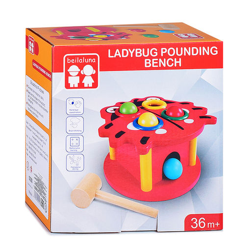 Стучалка Божья коровка в коробке - Щепочка фото 7