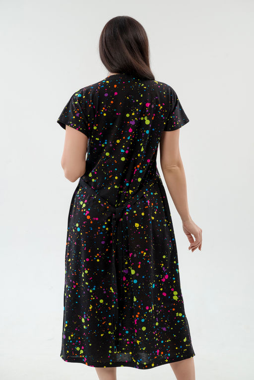 Платье женское из кулирки Миранда акварель - Амадэль фото 10