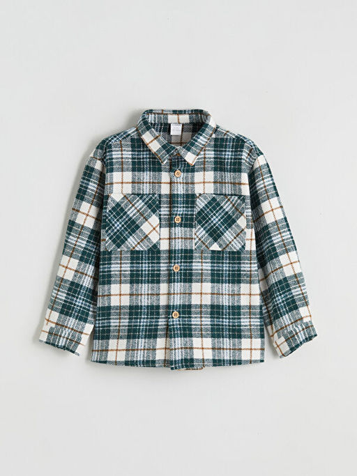 Ekose Erkek ?ocuk Oduncu G?mlek