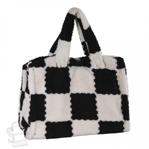 Сумка женская 2318S white black S-Style в Новосибирске