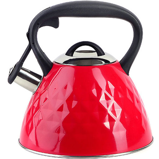 29777 Чайник мет 3 л пласт/руч со свист MB (х12) - Mayer&boch фото 3