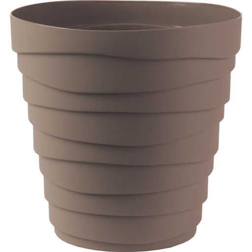 Кашпо Бархан (2,25л) Цв. Мокачино (Арт. КШ-4340) - Вмс фото 3