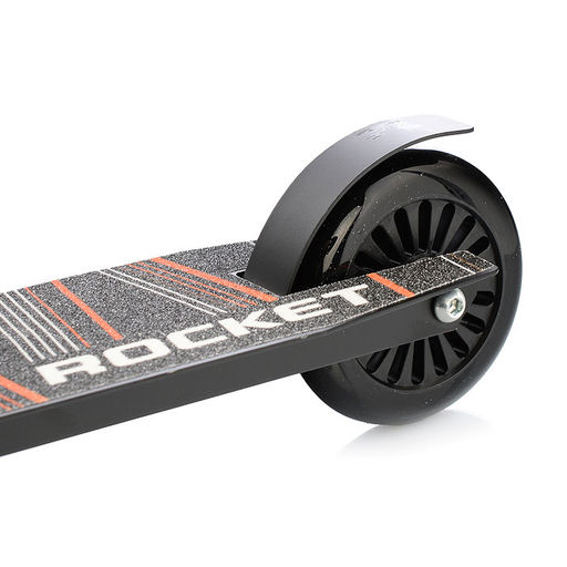 Самокат трюковый ROCKET,колеса PU/пластик 100 мм,ABEC 7, черный