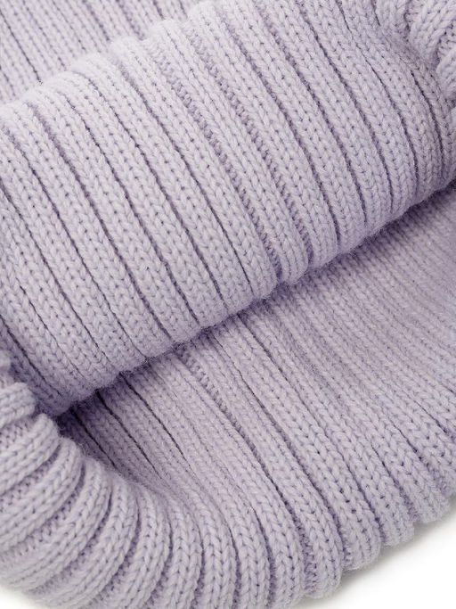 Шапка жен. шерсть+акр LB-A53014 lavender - Labbra фото 12