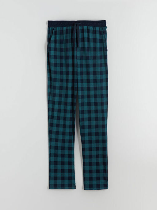Standart Kal?p Ekose Erkek Pijama Alt