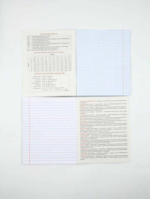 Тетради предметные, 36 л., набор из 12 шт., блок №1 Мрамор - Artfox study фото 4