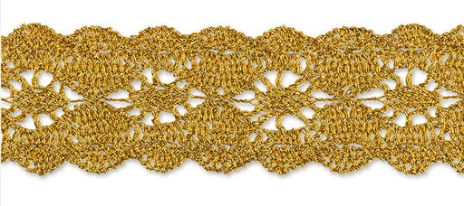 Gamma MTR-29 тесьма декоративная ФАСОВКА 25 мм 5 х 3 м под серебро фото 5