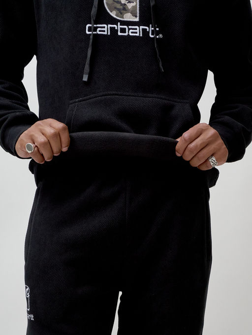 на флисе Спортивный костюм демисезонный черного цвета - Mtforce фото 12