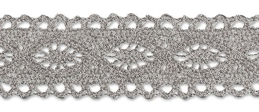 Gamma MTR-32 тесьма декоративная ФАСОВКА 26 мм 5 х 3 м под серебро