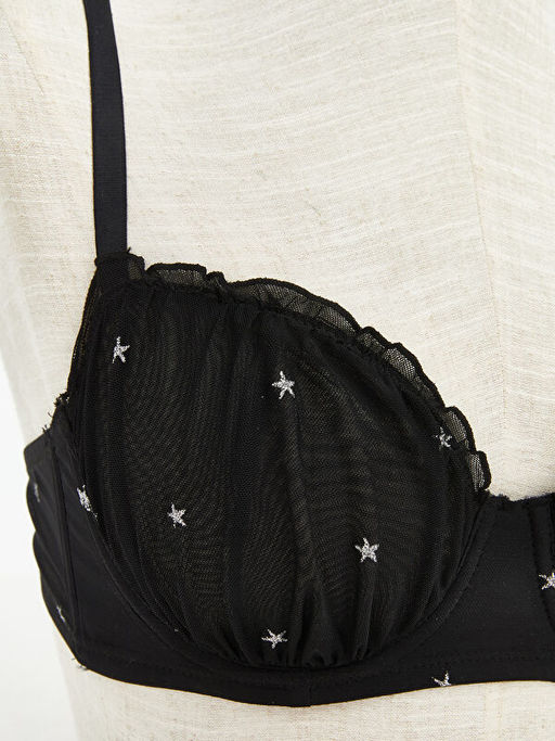 Balenli Dolgusuz Y?ld?z Desenli Damla S?tyen