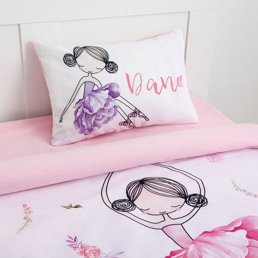 Постельное бельё Этель 1.5 сп Flower dancer 143х215 см, 150х214 см, 50х70 см -1 шт,100% хлопок, бязь  фото 2