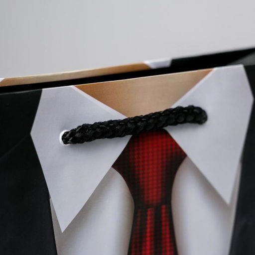 Цена за 3 шт. Пакет подарочный ламинированный, упаковка, Лучшему мужчине, MS 18?23?8 см