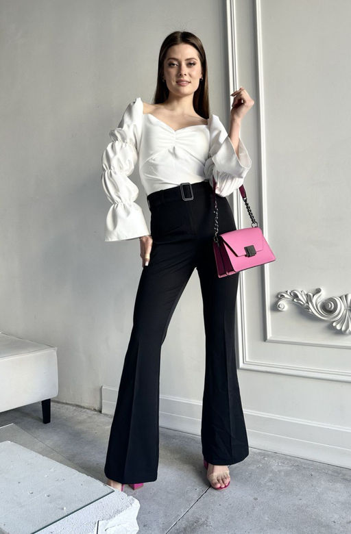 Блуза AURA 2096-176 белый  фото 2