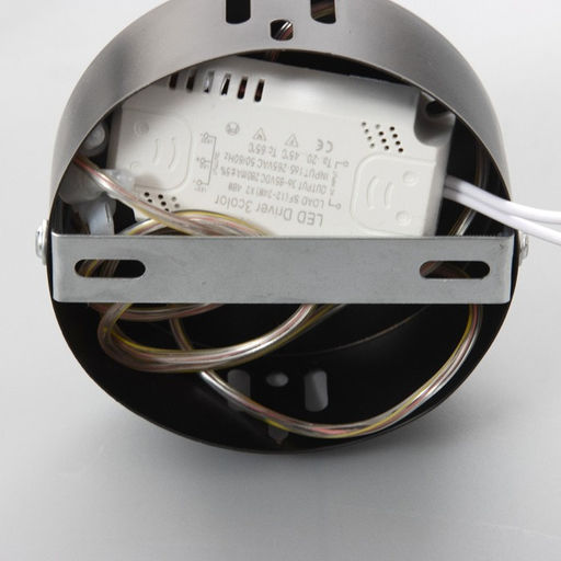 Бра «Ронда» LED 20 Вт 6000К черный 17×77 см