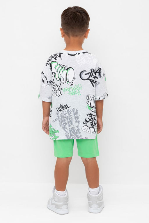 КР 400803/зеленая мята к562 шорты для мал