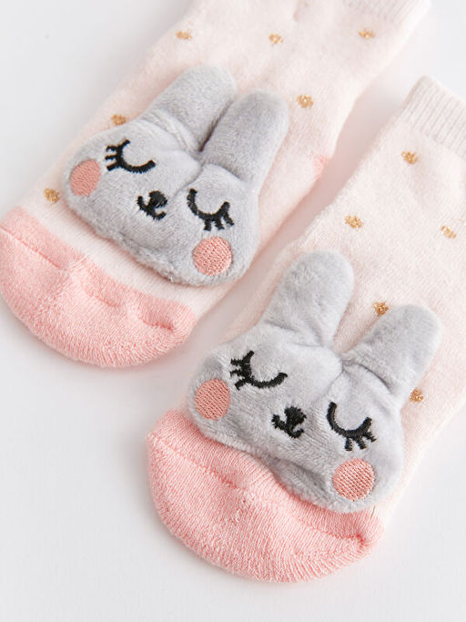 Desenli K?z Bebek Ev ?orab? - Waikiki фото 3