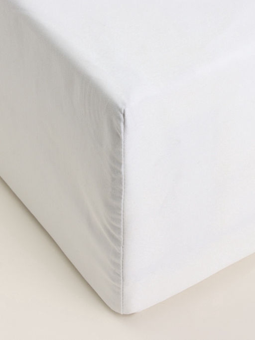 Простыня на резинке 1-спальная SL Home Foggy Dew, 90200+30 см, сатин - Sima-land home фото 9