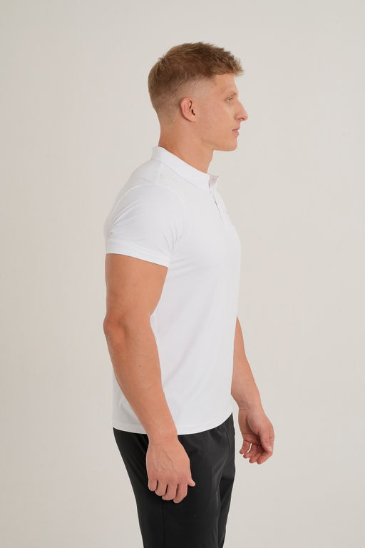 Поло Белый ANTA TRN-ESSENTIAL SS Polo  фото 3