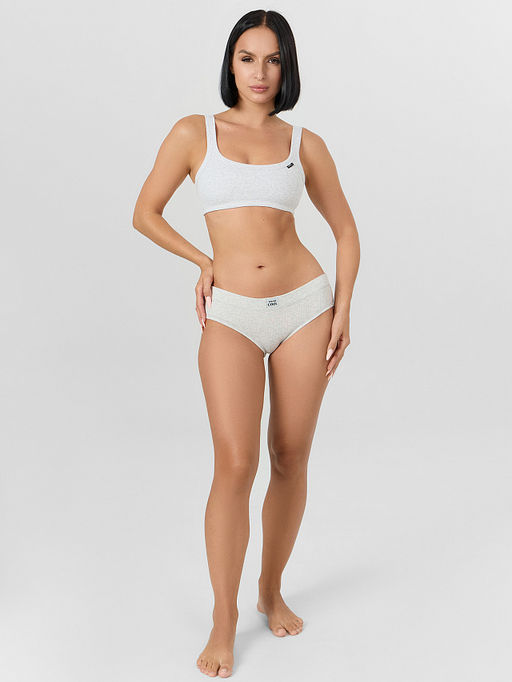 Трусы женские слипы мультипак (3 шт.) в белом цвете - Mark formelle фото 19