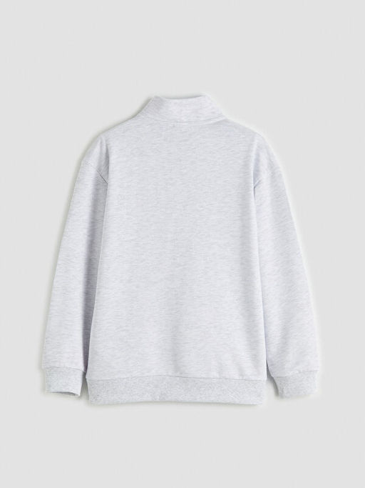 Los Angeles Bask?l? Dik Yaka Erkek ?ocuk Sweatshirt