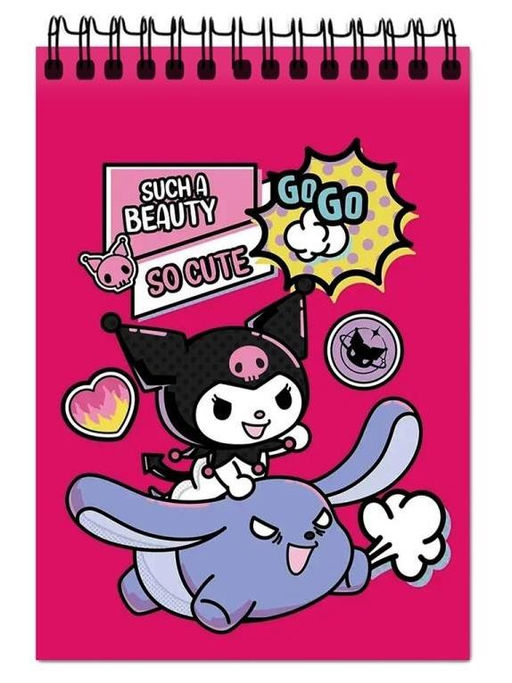 Блокнот А6 "Куроми", 60 л, на гребне