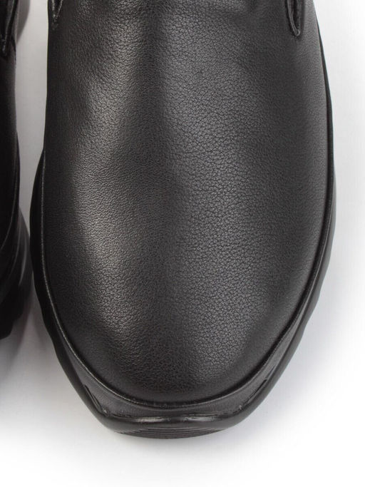 01-5018-1 BLACK Ботинки демисезонные женские (натуральная кожа) 39