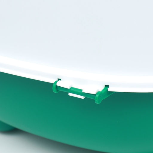 Туалет закрытый, 39×56×40 с, с УФ-лампой для уничтожения запаха, пластик, зелёный