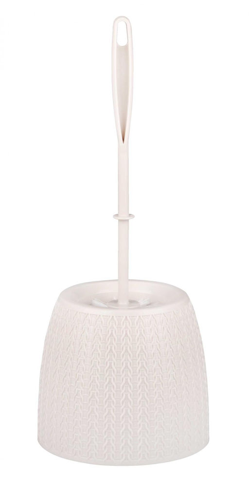 Ерш туалетный+подставка Вязаное плетение, арт. А(М6886), (М6895), (М6896), (М7627) - Полимербыт фото 2