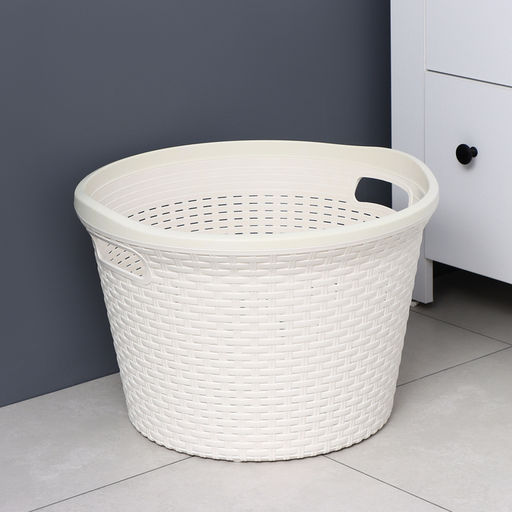 Корзина для белья «Артлайн», 32 л, 45×45×30 см, МИКС